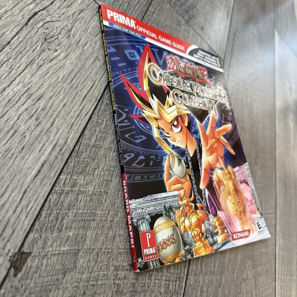 Yu-Gi-Oh! Capsule Monster Coliseum Prima Official Strategy Guide PS2 Konami Book